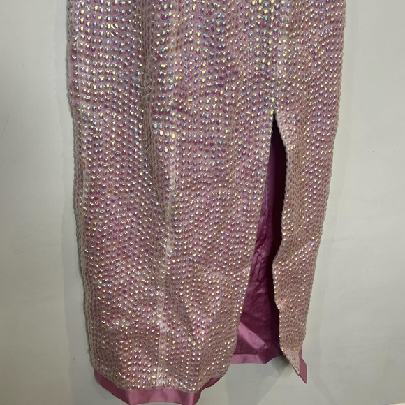 Markarian Ginevra Sequin pink midi Dress size 0 NEW! New with tags! - Picture 5 of 15